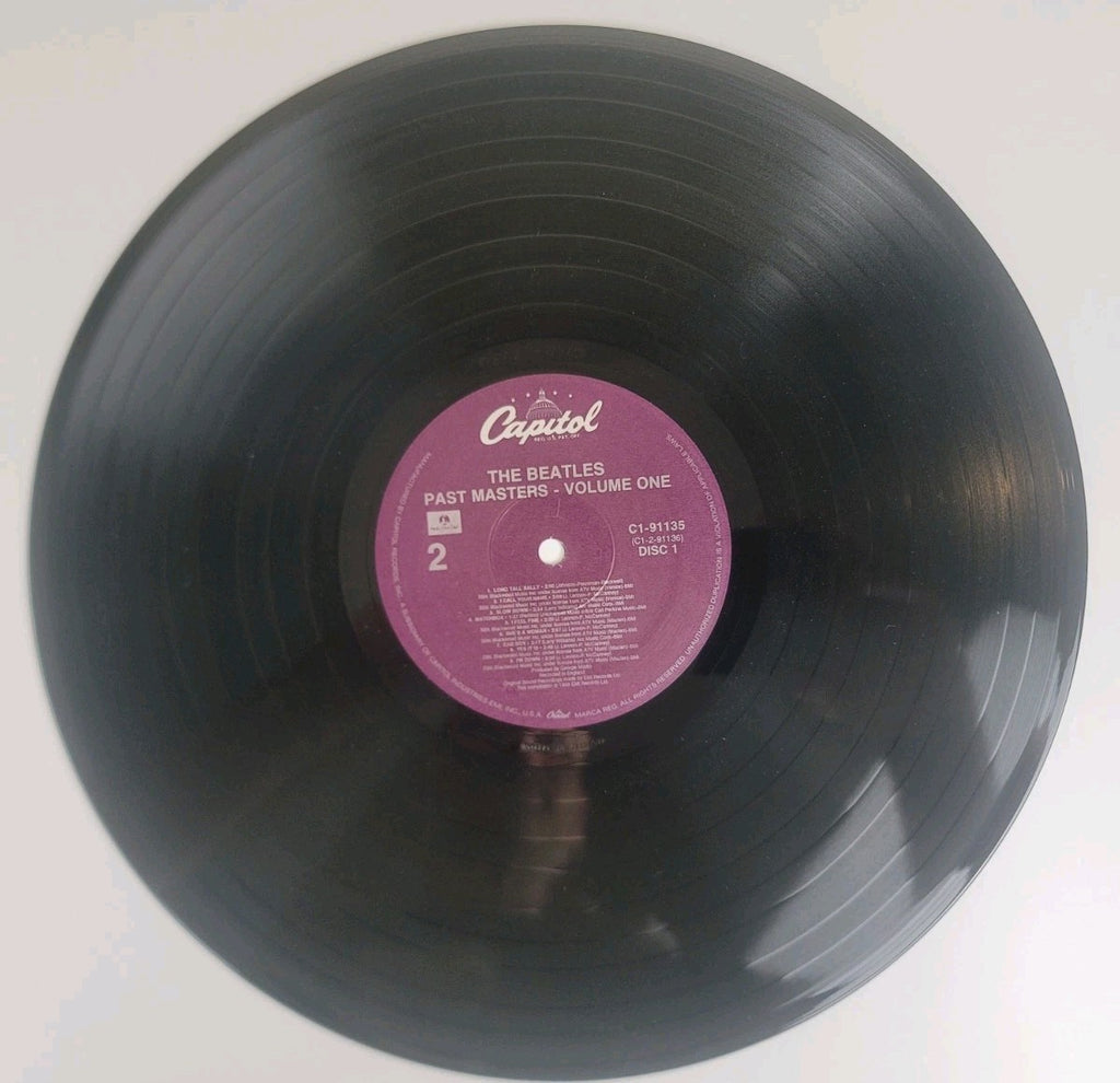 Beatles Past Masters Vol 1 & 2 2LP 1988 US Capitol Wally Traugott Specialty NM/NM