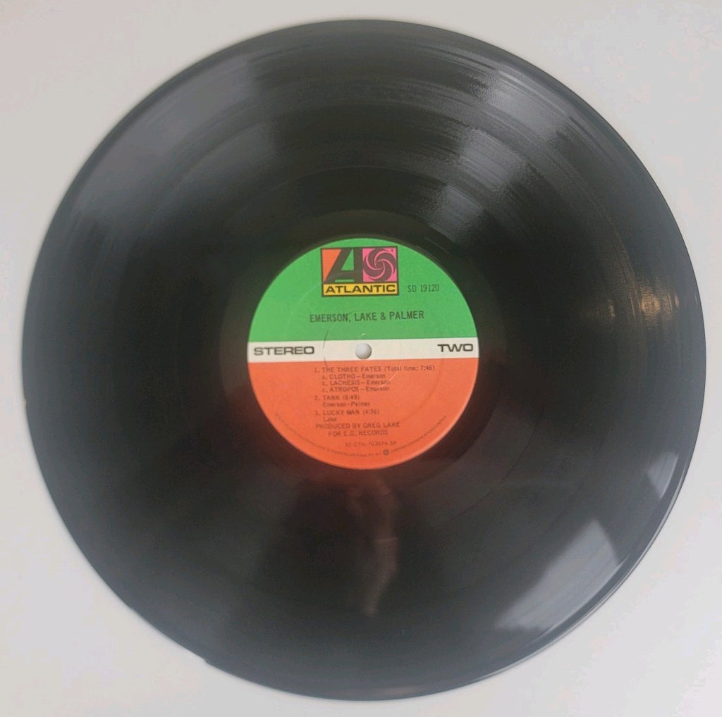 Emerson Lake & Palmer LP 1977 Atlantic Specialty George Piros AT/GP Cut NM/VG+