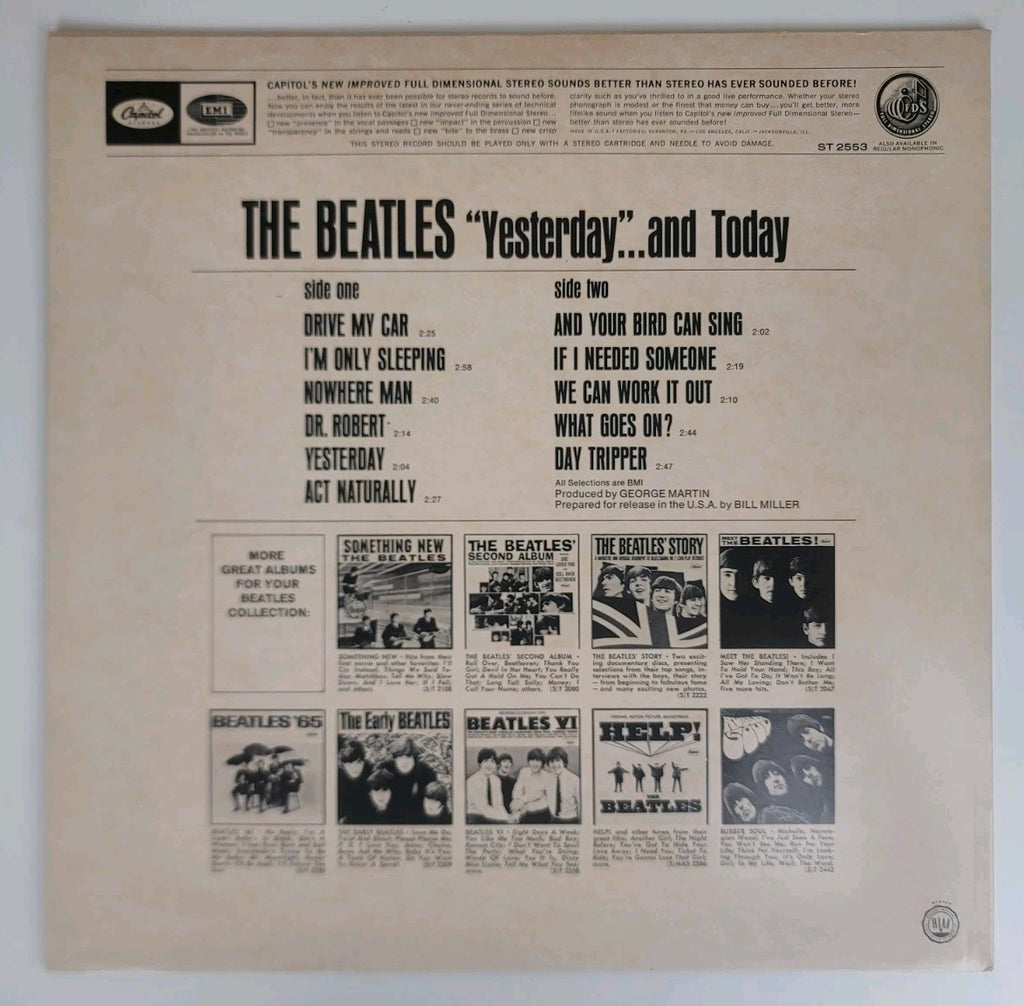 The Beatles – Yesterday And Today LP All True Stereo 1978 Capitol Purple NM/VG+