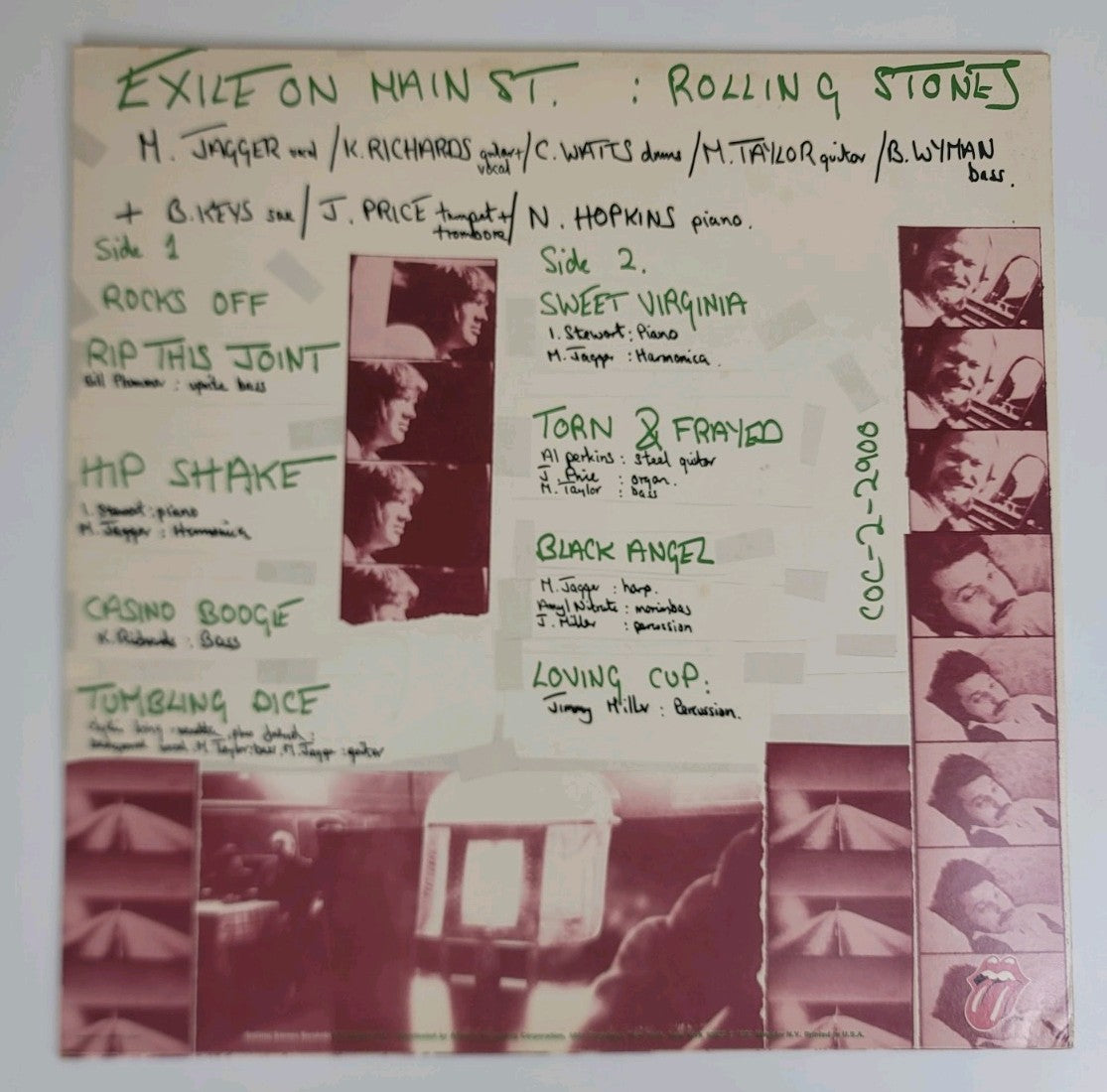 Rolling Stones Exile On Main St 2LP 1977 US Specialty Presswell AT Hybrid NM/VG+