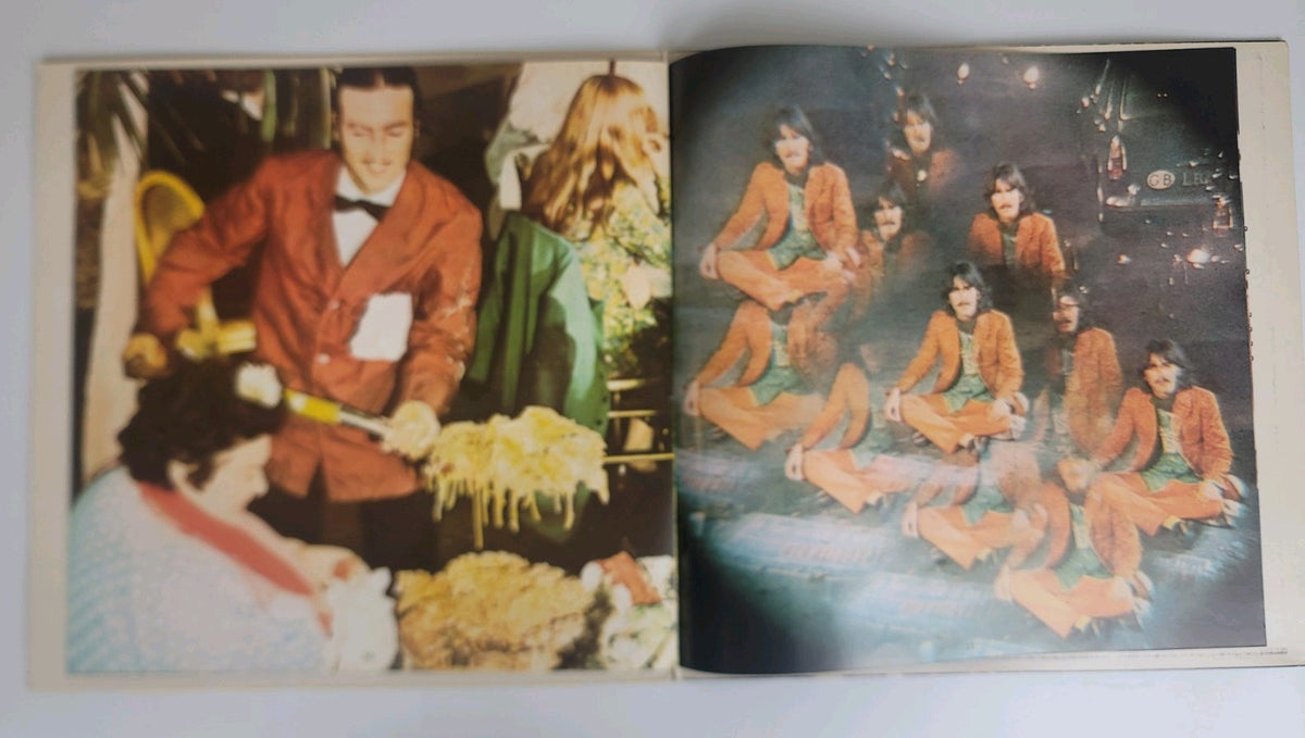 Beatles Magical Mystery Tour LP 1976 UK 1st Parlophone Harry Moss HTM NM/VG+