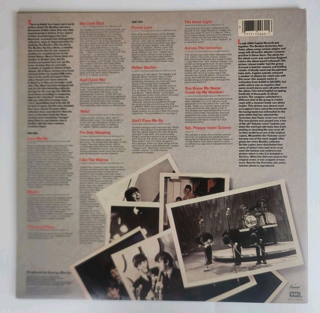 The Beatles – Rarities LP 1st Cover Butcher Shot 1980 Capitol Jacksonville NM/VG+