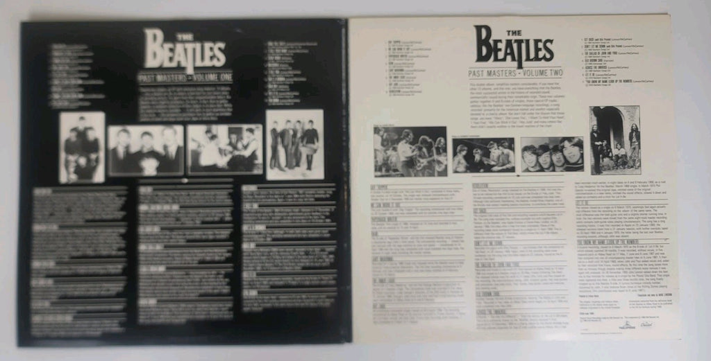 Beatles Past Masters Vol 1 & 2 2LP 1988 US Capitol Wally Traugott Specialty NM/NM