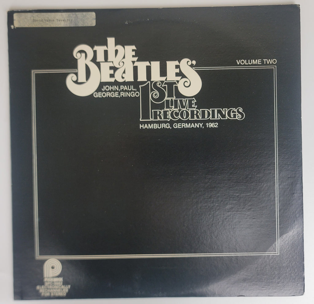 Beatles 1st Live Recordings Vol 2 LP 1979 Pickwick Keel Pressing Hamburg NM/VG