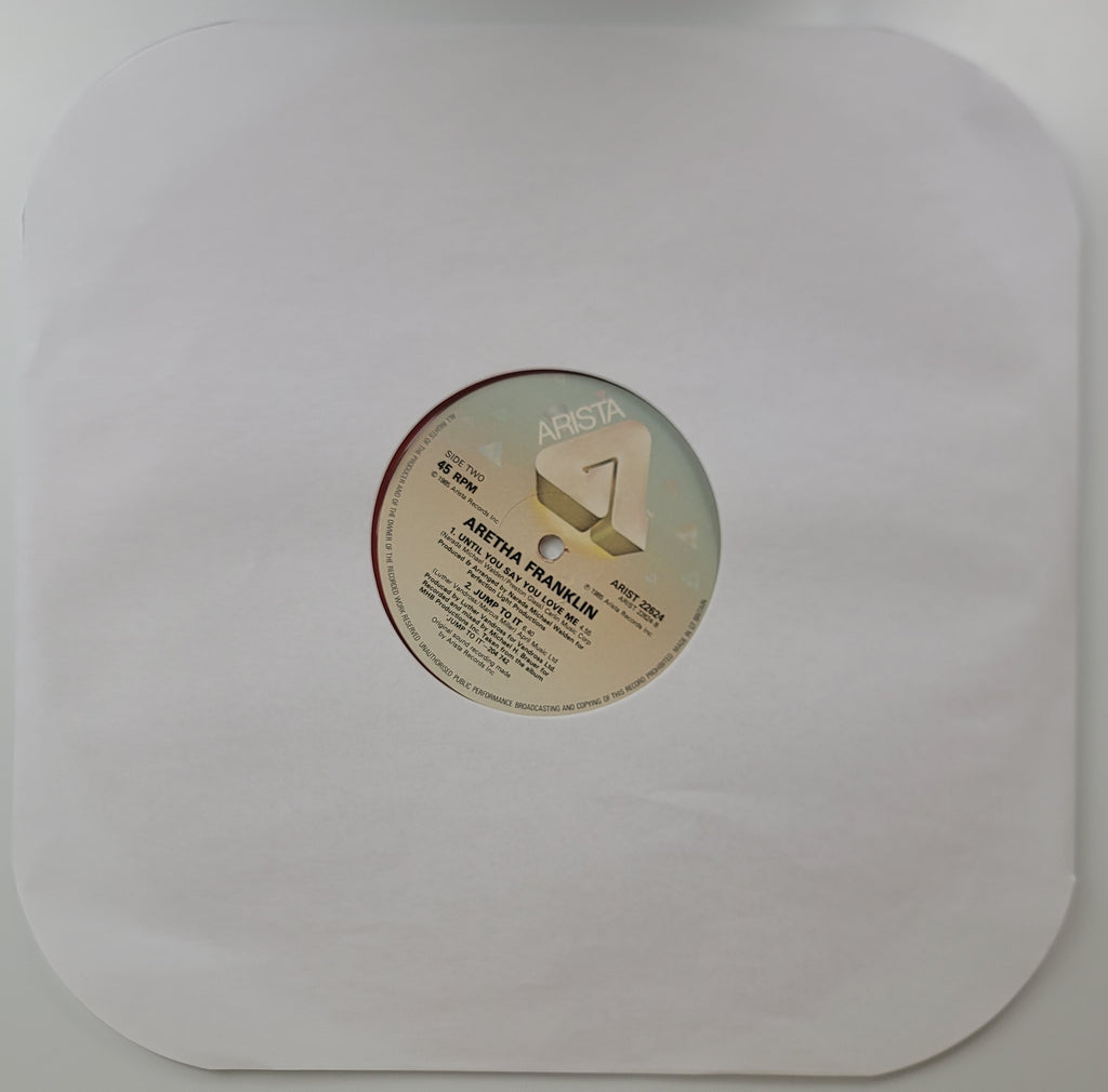 Aretha Franklin Freeway Of Love 12" Pink Vinyl 45 RPM 1986 UK Arista 22624 VG+